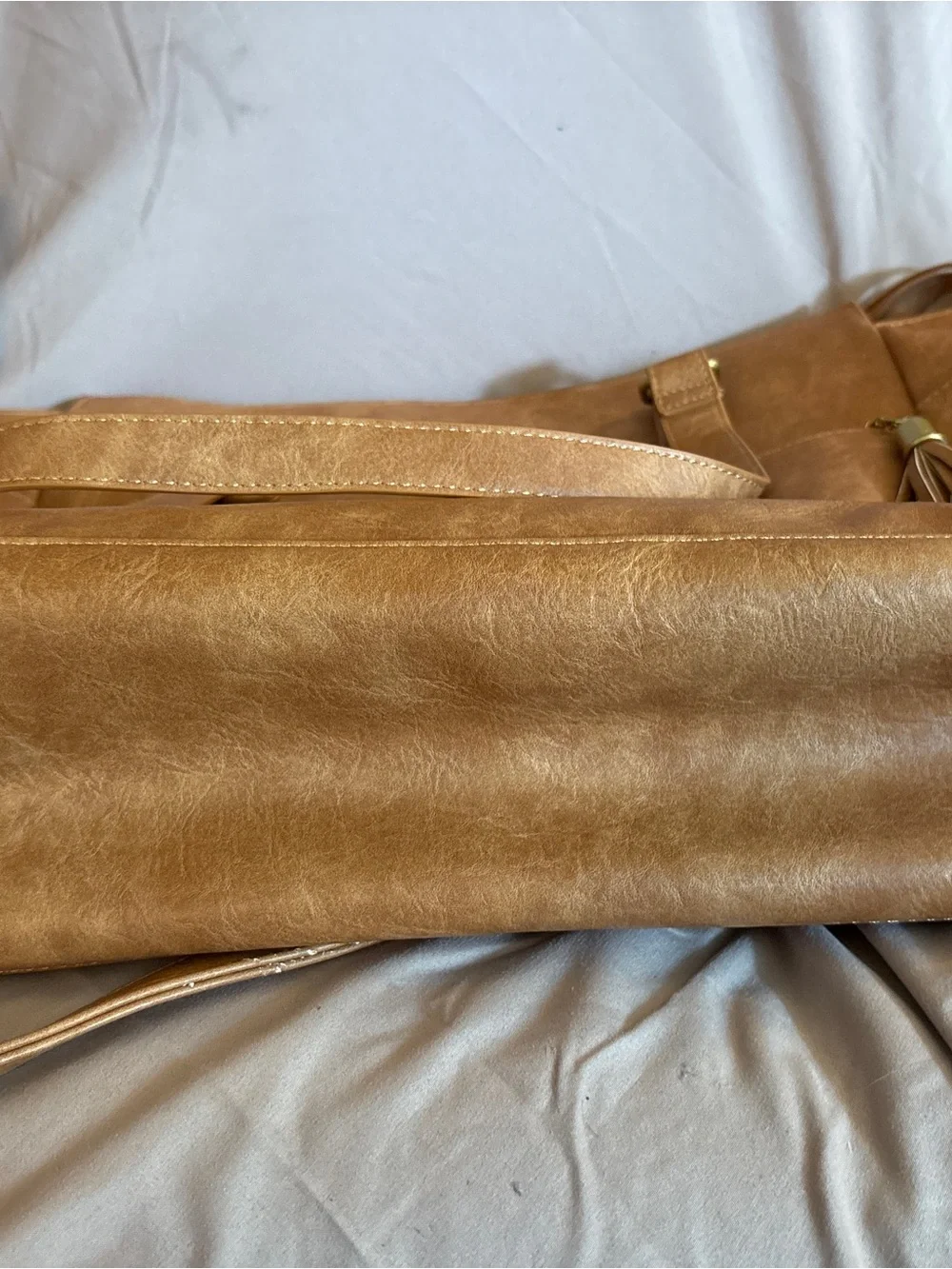 Lovelook tan tote